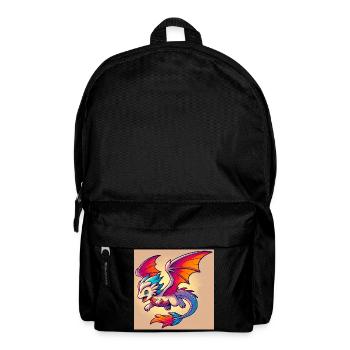 dragon - Backpack - black - Front