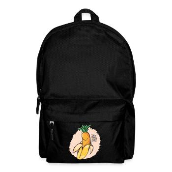 Banananas - Rucksack - Schwarz - Vorne