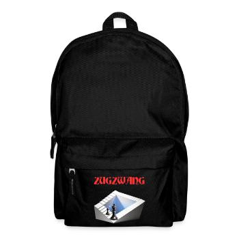 ZUGZWANG, Echecs, stratégie et art optique - Sac à dos - noir - Devant