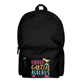 Kindergartenasaurus - Dinosaur Nursery - Backpack - black - Front