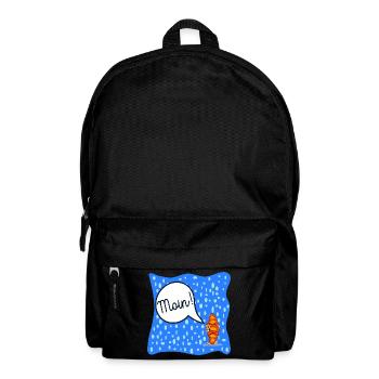 FRANZBRÖTCHEN KOSTÜM HAMBURG MOIN - Rucksack - Schwarz - Vorne