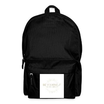 Soyez vous-même, vous êtes un miracle ! - Sac à dos - noir - Devant