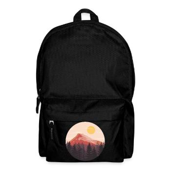 Sunset Landscape Nature Lover - Backpack - black - Front
