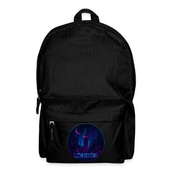 London Souvenir Cyberpunk - Rucksack - Schwarz - Vorne