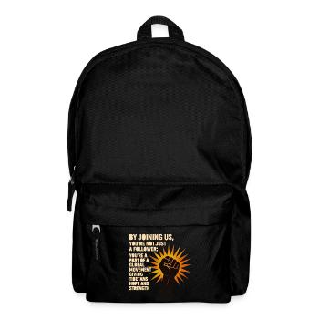 Tibetan Movement of Strength and Hope 1 - Backpack - black - Front
