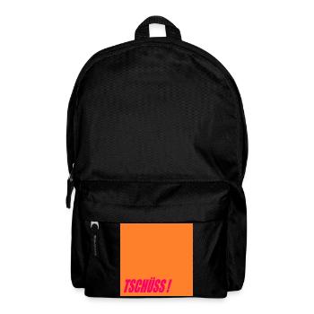 ABSCHIEDSSPRÜCHE TSCHÜSS - Rucksack - Schwarz - Vorne