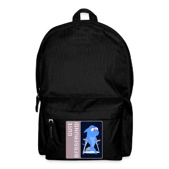 FUß BEIN GUTE BESSERUNG - Rucksack - Schwarz - Vorne