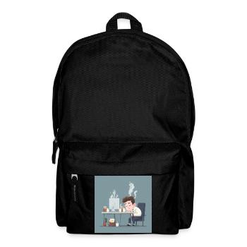 Burnout? I just call it Monday - Backpack - black - Front