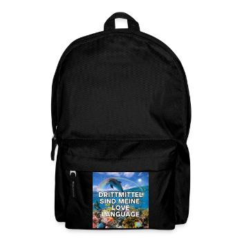 Third-party funding is my love language - Backpack - black - Front