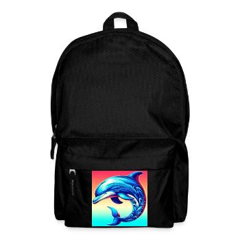dolphin - Backpack - black - Front