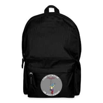 Come Fly With Me or Just Swing Alien UFO - Backpack - black - Front