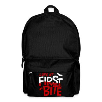 Coup de foudre à la première bouchée - Sac à dos - noir - Devant