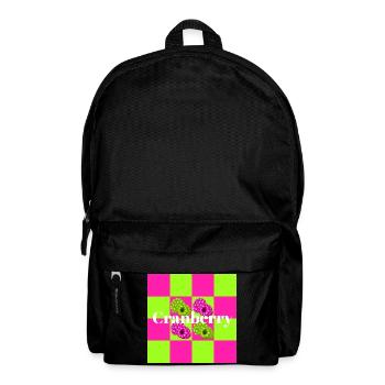 Berry & Jeu de Couleurs Motif Scintillant - Sac à dos - noir - Devant