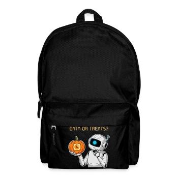 Data or Treats ? - Backpack - black - Front