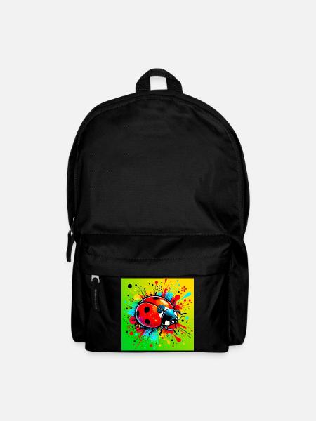 Marienkäfer - Rucksack - Schwarz