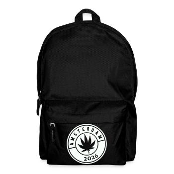 Herbe d’Amsterdam 2026 - Sac à dos - noir - Devant