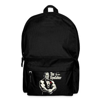 The GymFather Bold Poster Design - Backpack - black - Front