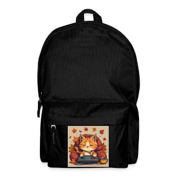 Gaming Cat - Rucksack - Schwarz - Vorne