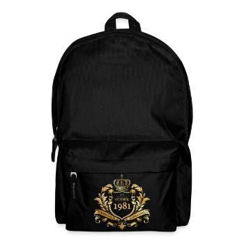 44. Geburtstag Semper Verum - Création 10/1981 - Sac à dos - noir - Devant