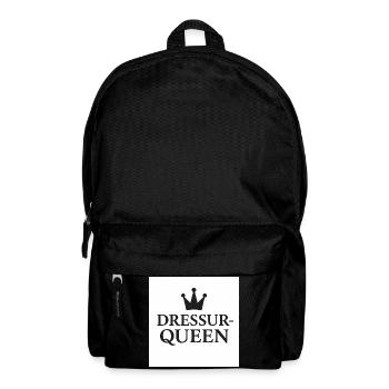 Dressage Queen, Horse Girl - Backpack - black - Front