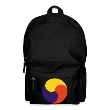 Korea Symbol – Traditional Design - Backpack - black - Front