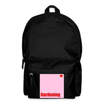 Gardening Love Garden - Backpack - black - Front