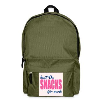 LOVE FOOD SNACKS - Backpack - olive green - Front