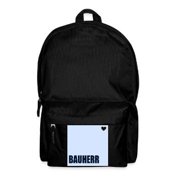 HOUSE CONSTRUCTION BUILDER HERZ - Backpack - black - Front