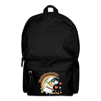 90s California Rad Dog - Backpack - black - Front
