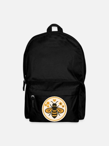 Sauvez les abeilles - Motif d’abeille de la nature - Sac à dos - noir