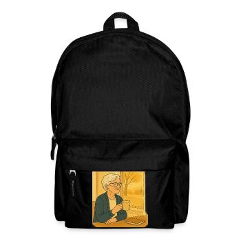 Oma Karin - Rucksack - Schwarz - Vorne