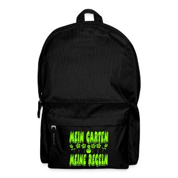 Garten - Rucksack - Schwarz - Vorne
