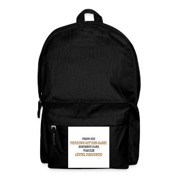 Cuillère sale - Sac à dos - noir - Devant