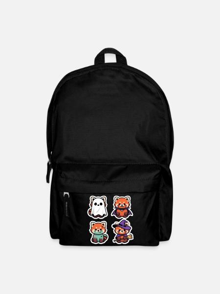 Halloween Kawaii Panda Niedlich Kostüm Geschenk - Rucksack - Schwarz