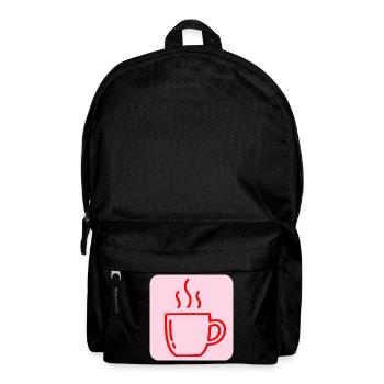 COFFEE CUP COFFEE DRINKER - Backpack - black - Front