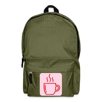 COFFEE CUP COFFEE DRINKER - Backpack - olive green - Front
