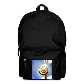 Snail-shell - Backpack - black - Front