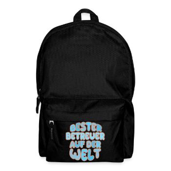 Geschenk für Betreuer - Rucksack - Schwarz - Vorne