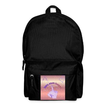 Sekt statt Sorgen - Rucksack - Schwarz - Vorne