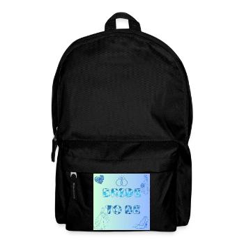 Braut To Be Farbverlauf Muster - Rucksack - Schwarz - Vorne