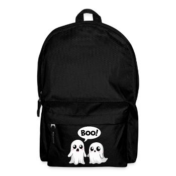 Halloween Niedliche Boo-Geister - Rucksack - Schwarz - Vorne