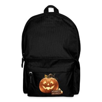 Joyeux Halloween Citrouille - Sac à dos - noir - Devant