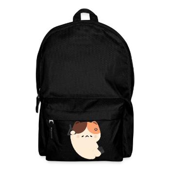 Tired Cat Commute - Backpack - black - Front