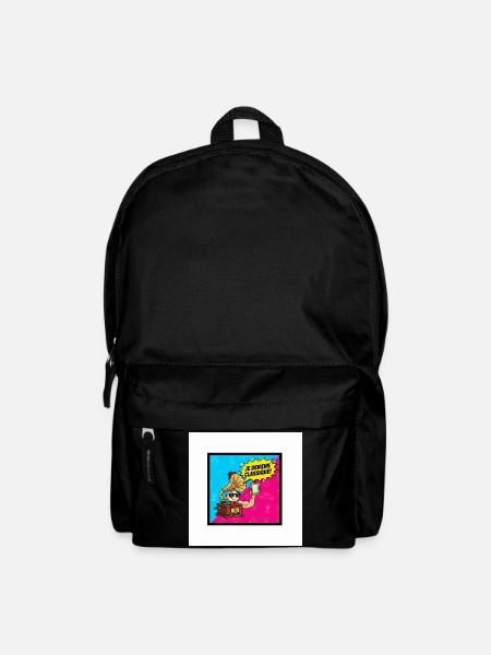 Ich werde zum klassischen Pop-Retro - Rucksack - Schwarz