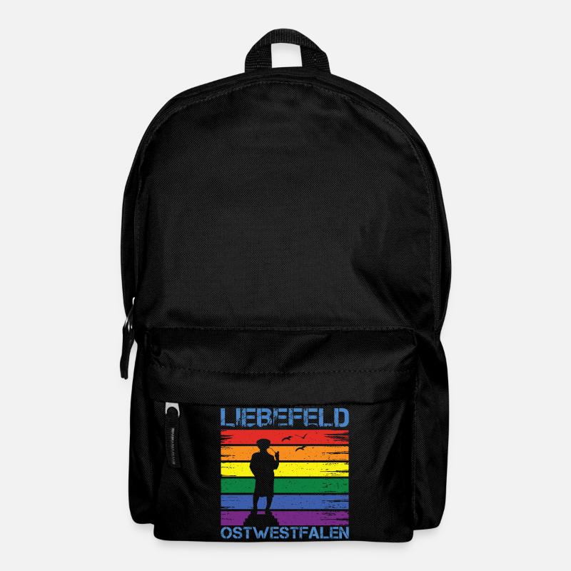 Liebefeld ❤ Leineweber PRIDE - Rucksack - Schwarz