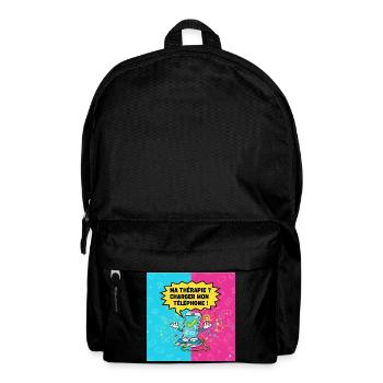Digital Therapy: Load My Phone - Backpack - black - Front