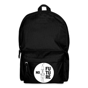 NO FUTURE - Backpack - black - Front