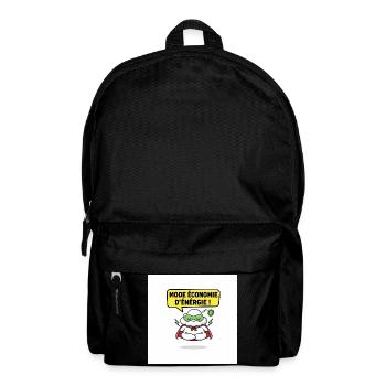 Superhero Cloud Saving Energy Mode - Backpack - black - Front
