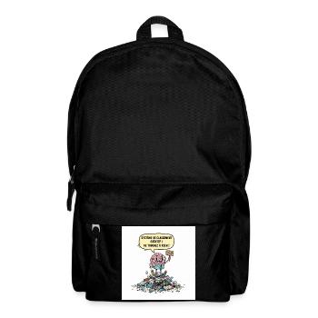 Creative Chaos Brain - Backpack - black - Front