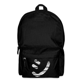Japanischer Text 'シ' (Shi)- Pinsel - Rucksack - Schwarz - Vorne
